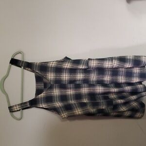 shein plaid dress size xl